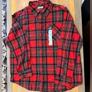 Magellan Outdoors Red Plaid Men's Shirt